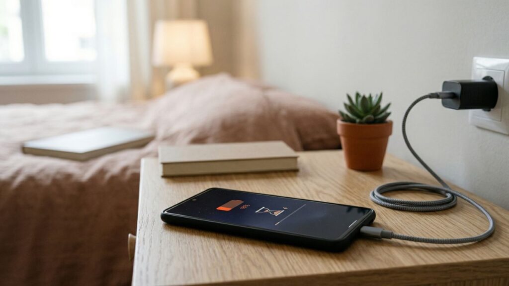 Charge-batterie-basse-smartphone