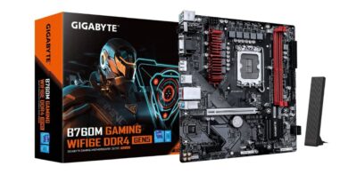 GIGABYTE B760M GAMING WIFI6E DDR4 GEN5